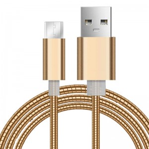 Cablul de date Micro-usb Bellows Pipe